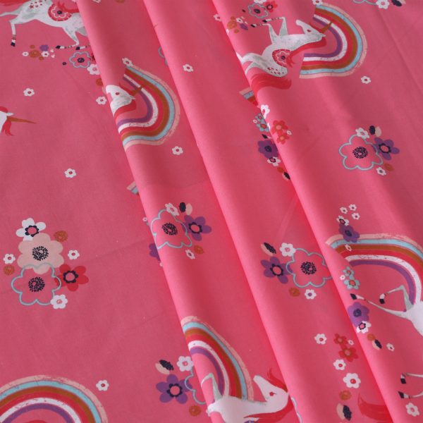 Kids Unicorn Cotton Bed Sheet