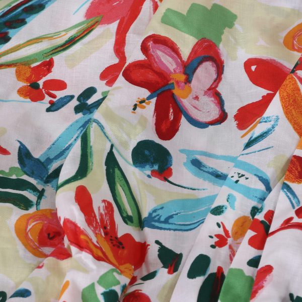 Floral Prints Cotton Fitted Sheet