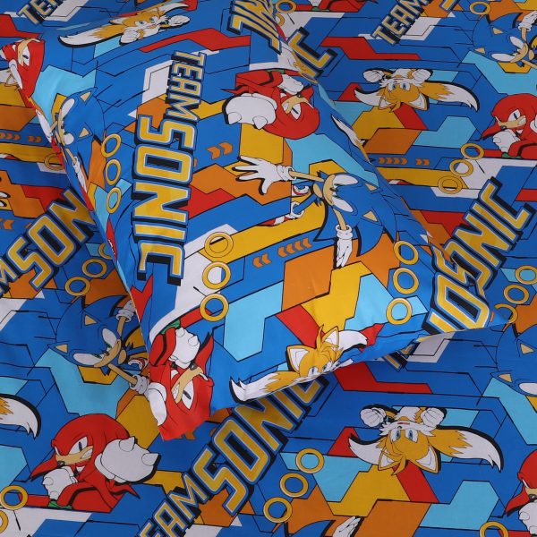 Team Sonic Gaming Bed Sheet