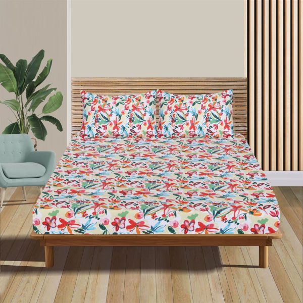 floral-prints-cotton-fitted-sheet