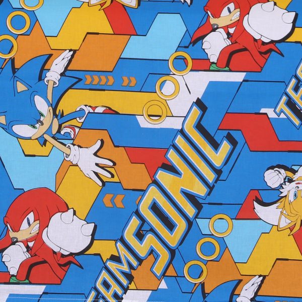 Team Sonic Gaming Bed Sheet