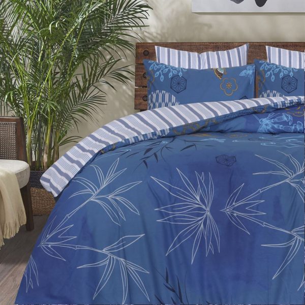 Florida Print Cotton Duvet Cover Set