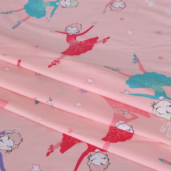 Ballerina World Kids Bedsheet