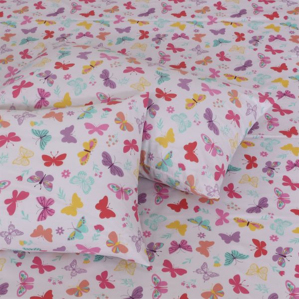 Butterflies World Bedsheet