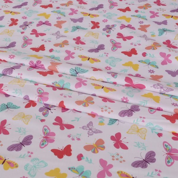 Butterflies World Bedsheet