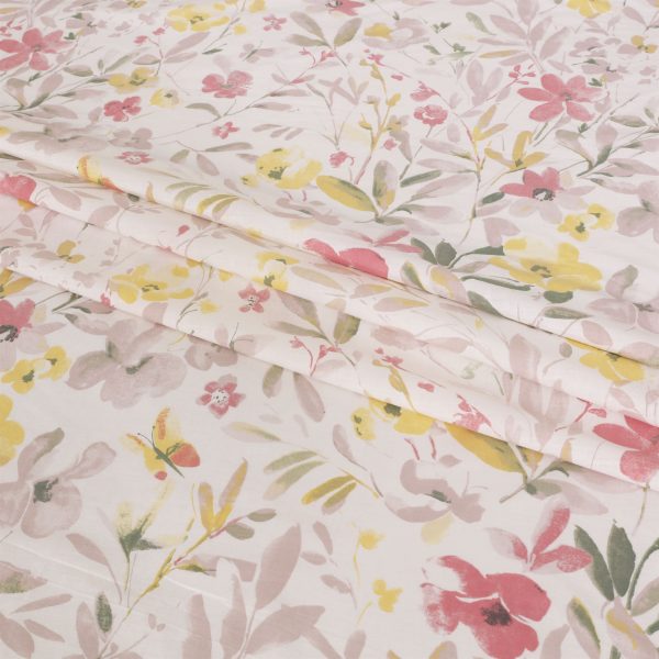 Blooming Florals Cotton Bedsheet