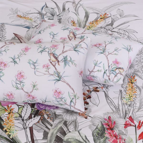 Wild Floral Cotton Sateen Bedsheet