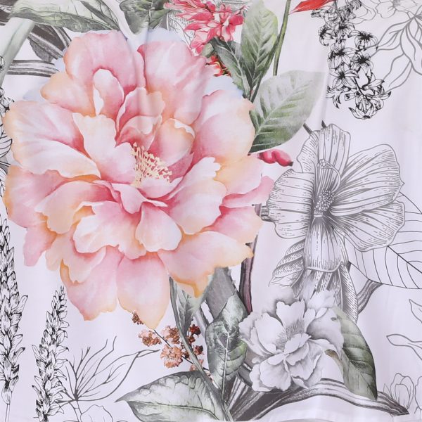 Wild Floral Cotton Sateen Bedsheet