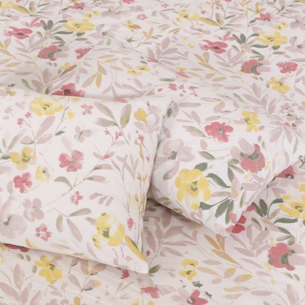 Blooming Florals Cotton Bedsheet