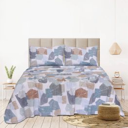 geometric-cotton-bedsheet