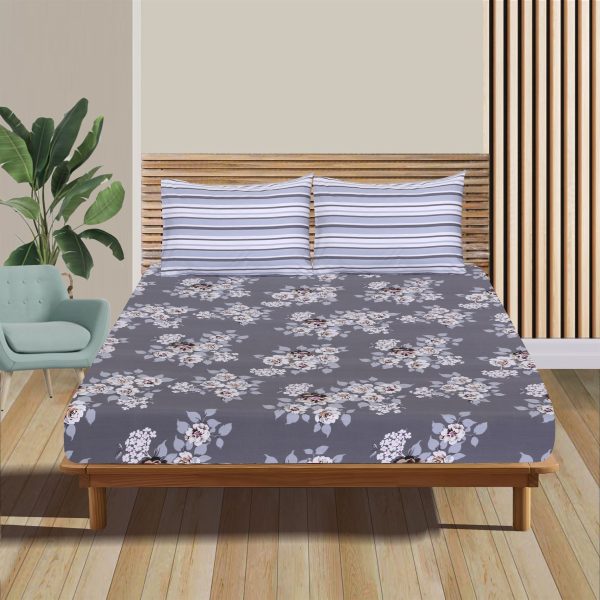 grey-floral-fitted-sheet