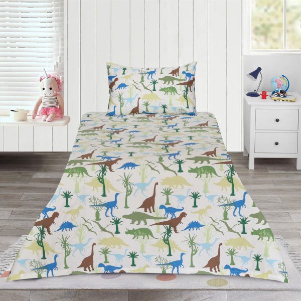 kids-dinosaur-cotton-bedsheet