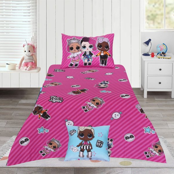 LOL Surprise Rock Kids Cotton Bedsheet