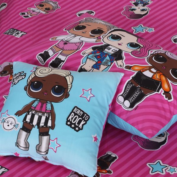 LOL Surprise Rock Kids Cotton Bedsheet