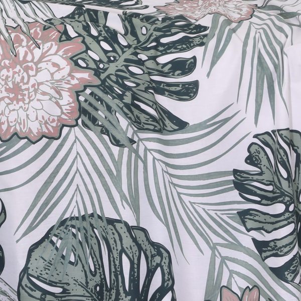 Tropical Plant Cotton Bedsheet