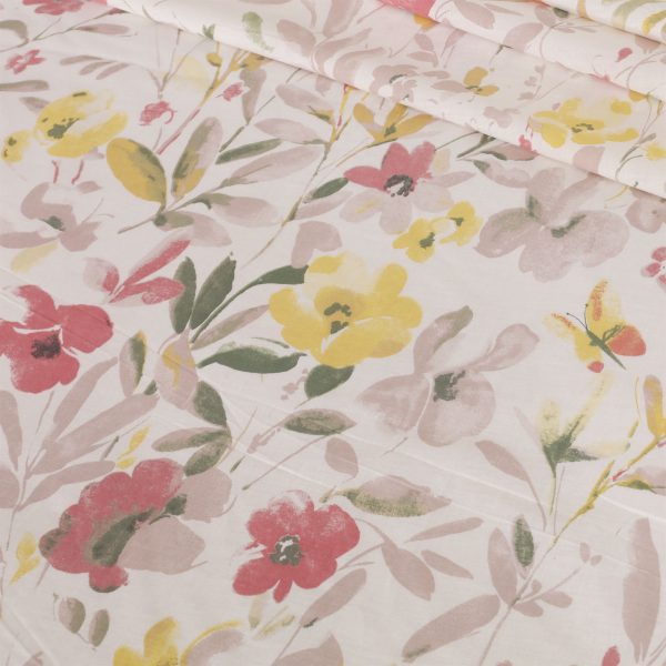 Blooming Florals Cotton Bedsheet