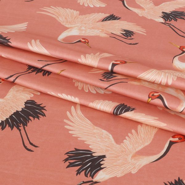 Oriental Birds Cotton Sateen Bedsheet