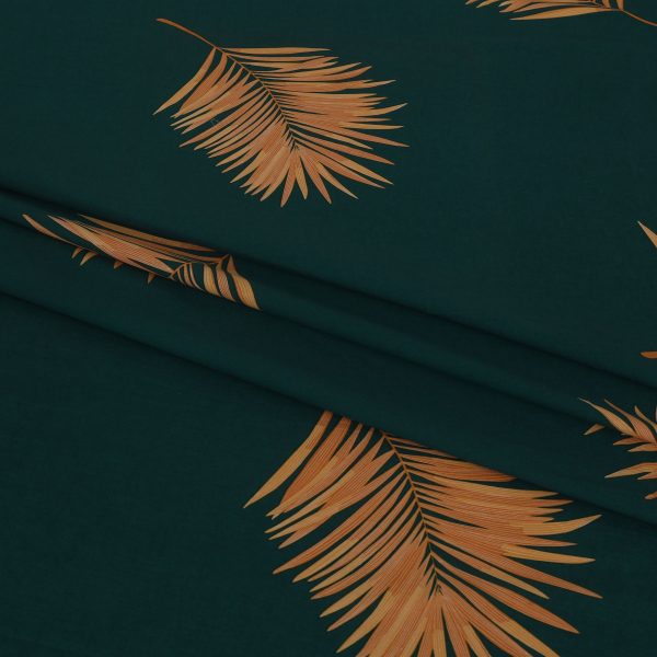 Palm Leaves Cotton Bedsheet