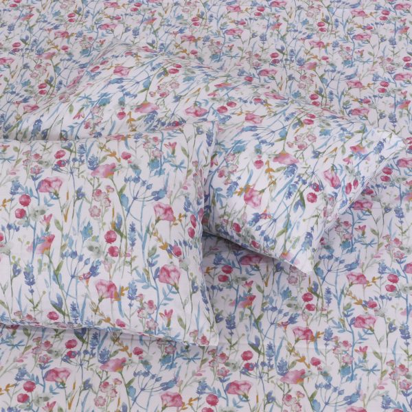 Pink Rose Cotton Bedsheet