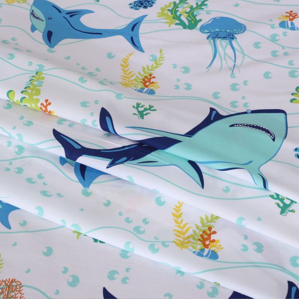 Shark World Kids Bedsheet