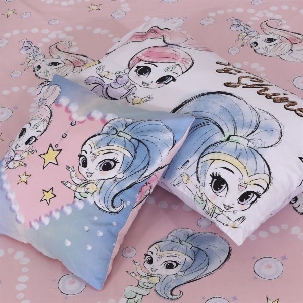 Shimmer & Shine Kids Cotton Bedsheet