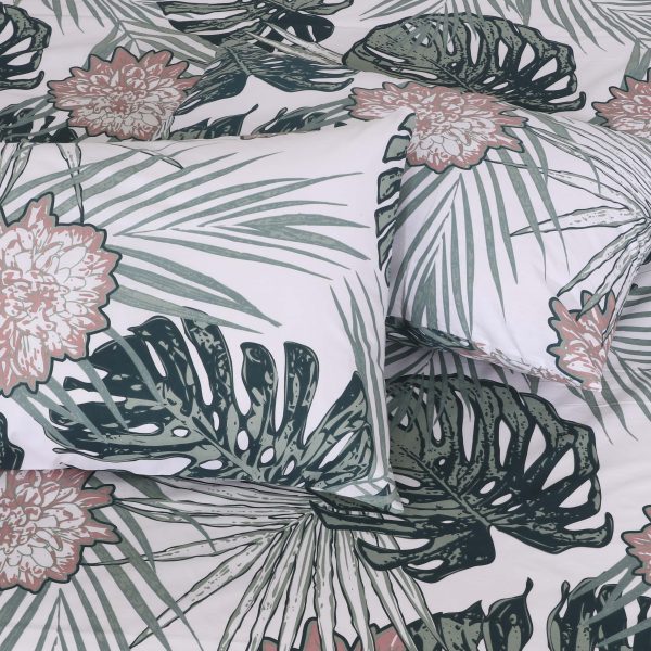 Tropical Plant Cotton Bedsheet