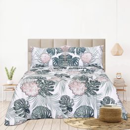 tropical-plant-cotton-bedsheet