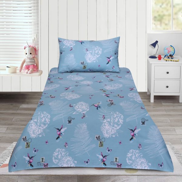 Hummingbird-Kids-Bed-Sheet