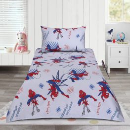 Spider-man-Kids-cotton-bedsheet-min