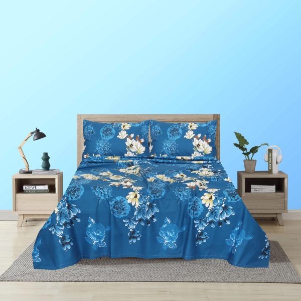 Floral Cotton Bedsheet