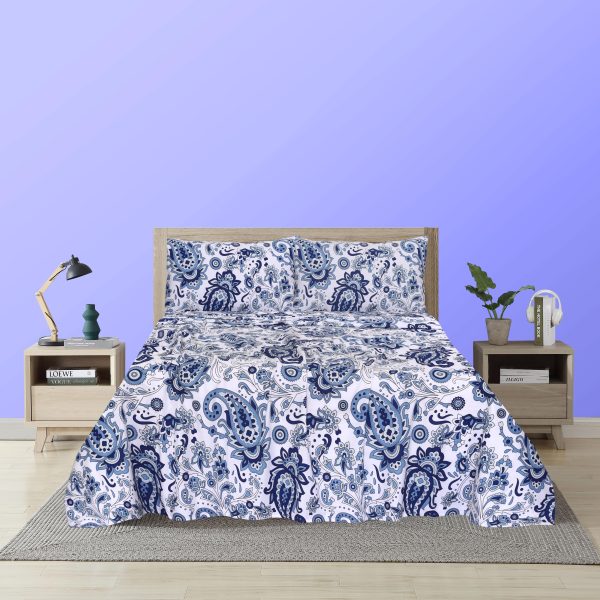 Paisley Cotton Bedsheet