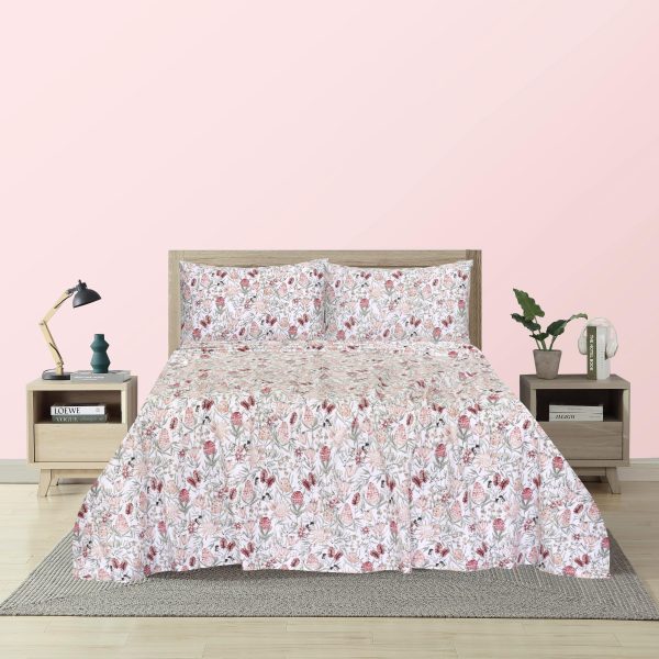 Beautiful Floral Bedsheet