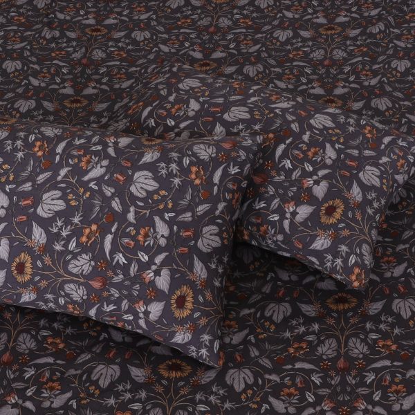 Floral Seamless Cotton Sateen Bedsheet - Image 2