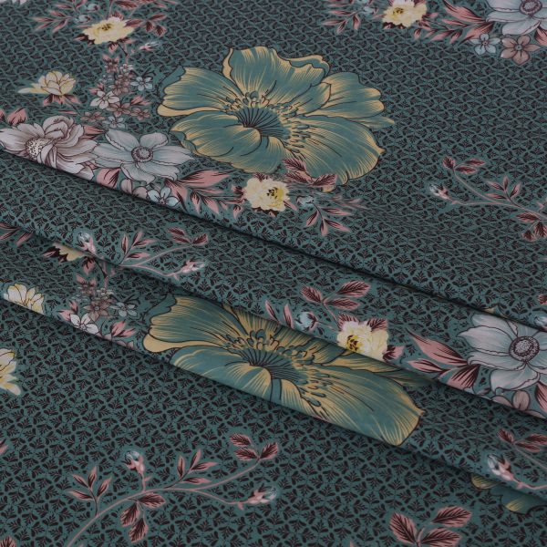 Flora Print Cotton Bedsheet - Image 3