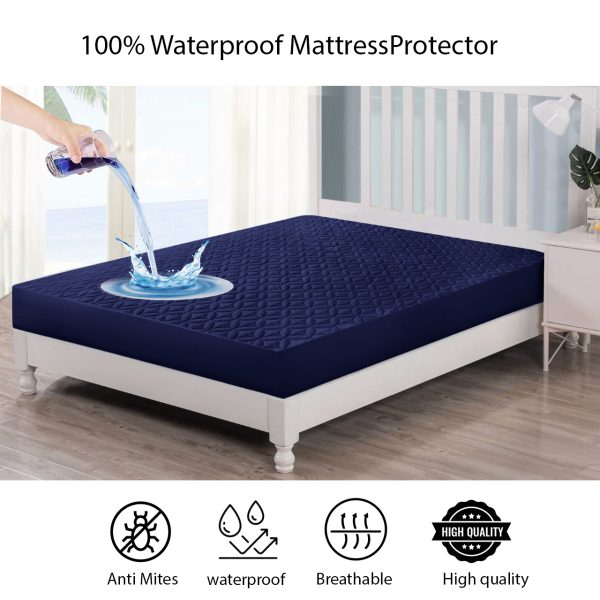 WATERPROOF QUILTED MATTRESS PROTECTOR