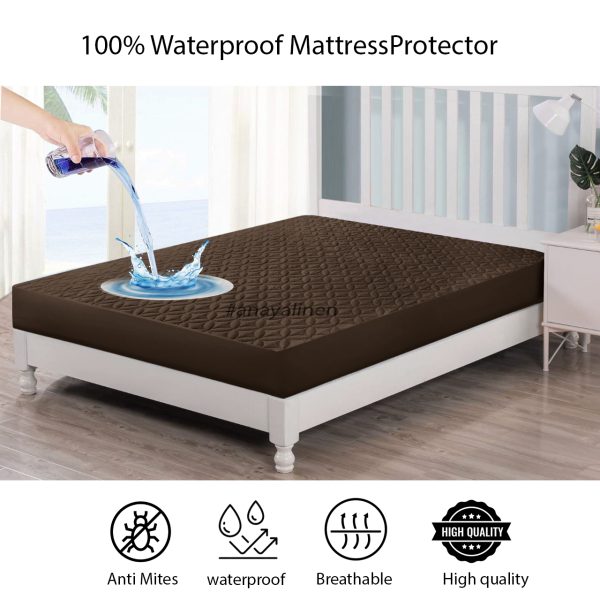 WATERPROOF QUILTED MATTRESS PROTECTOR