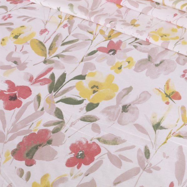 Blooming Florals Cotton Bedsheet - Image 4