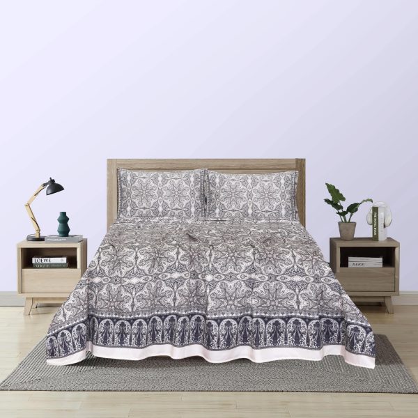 Beautiful Cotton Sateen Bedsheet