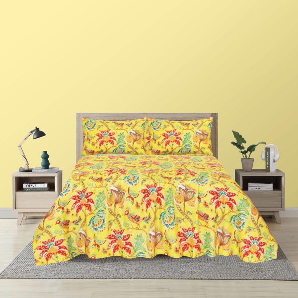 Jungle Chic Cotton Percale Bedsheet